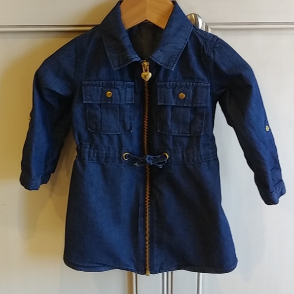 Koala Kids Denim Dress Size 9-12 Months - Picture 3 of 9